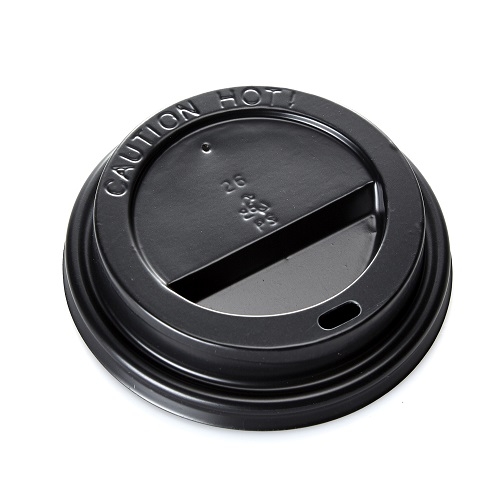  Ciao Black Sip Lids 1,000 12oz - 16oz