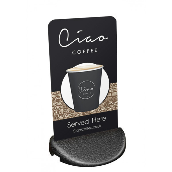 Ciao Coffee Pavement sign