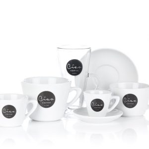 Ciao Cups & Saucers - 6 x 7oz