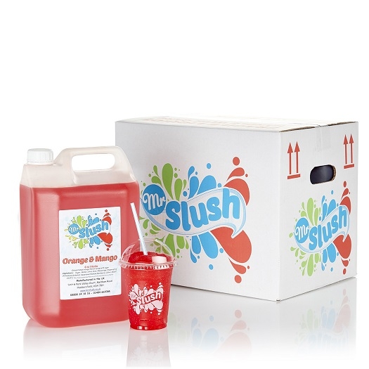 Slush Syrup Orange Mango 4x5Ltr