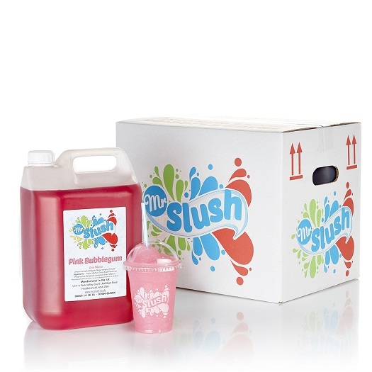  Slush Syrup Pink Bubblegum 4x5Ltr
